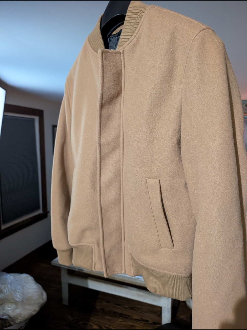 ZARA Men's Camel Brown Jacket
